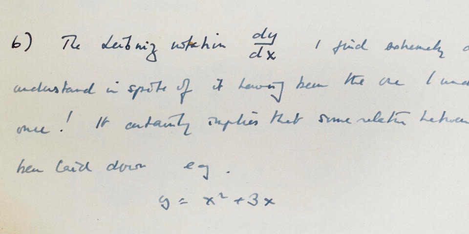 TURING, ALAN MATHISON. 1912-1954. Composition notebook.