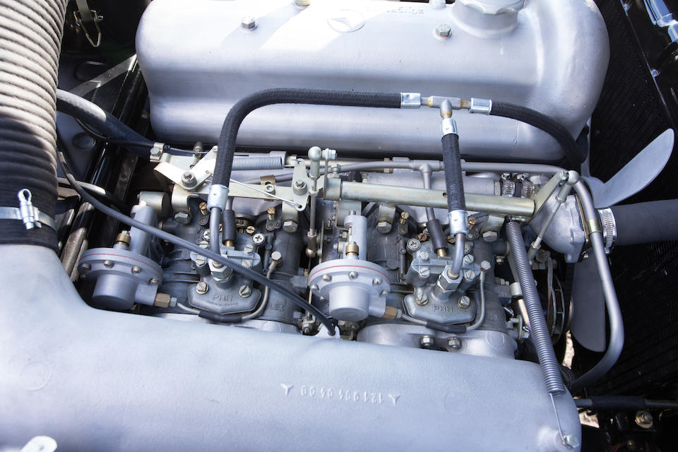 <b>1959 MERCEDES-BENZ 190SL  </b><br />Chassis no. 121040-10-9500421 <br />Engine no. 121921-10-9500449