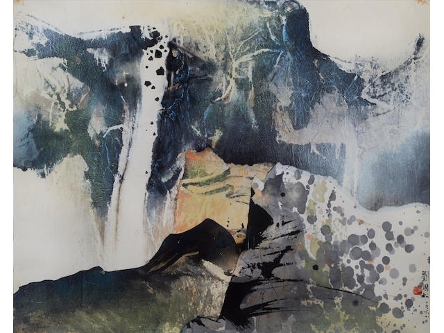 Liu Guosong (born 1932) Abstract Landscape, 1968