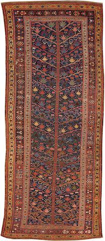 A Kurdish runner Kurdistan size approximately 4ft. 2in. x 12ft.