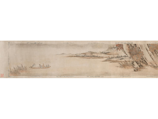 Attributed to Qian Gu (1508-1578/87) Ode to the Red Cliff