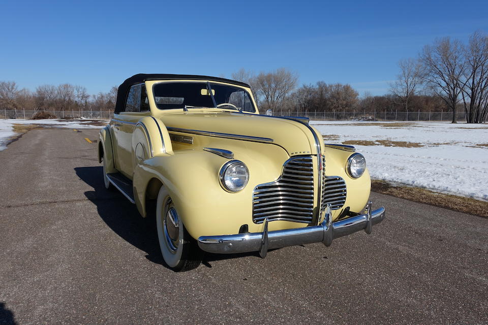 <b>1940 BUICK SPECIAL SERIES 46-C CONVERTIBLE COUPE  </b><br />Chassis no. 13671295 <br />Engine no. 69365104