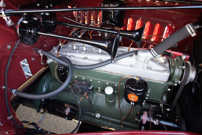 1935 AUBURN MODEL 851 CUSTOM PHAETON  Chassis no. 2505H Engine no. GG3602 image 7