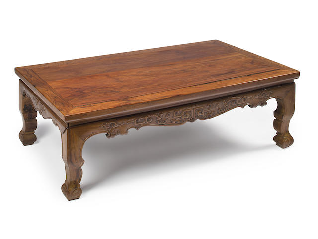 A huanghuali kang table  18th century