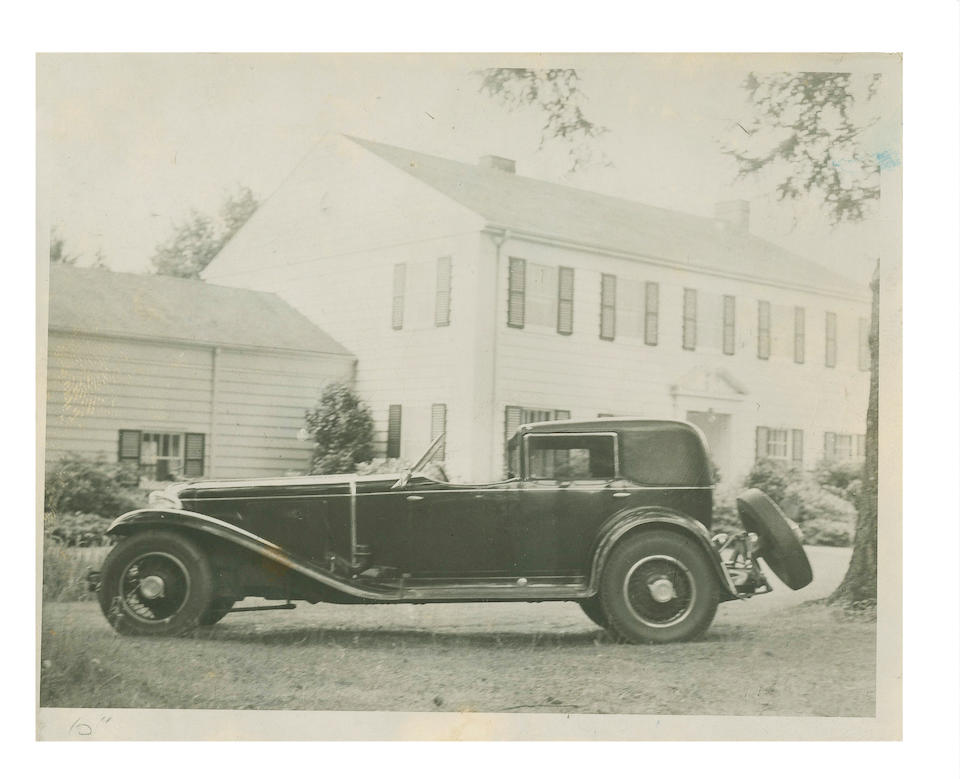 <i>From the Estate of Jay Hyde, owned for more than 55 years</i><br /><B>1930 CORD MODEL L-29 TOWN CAR  </b><br />Chassis no. 2926823 <br />Engine no. FD 2410
