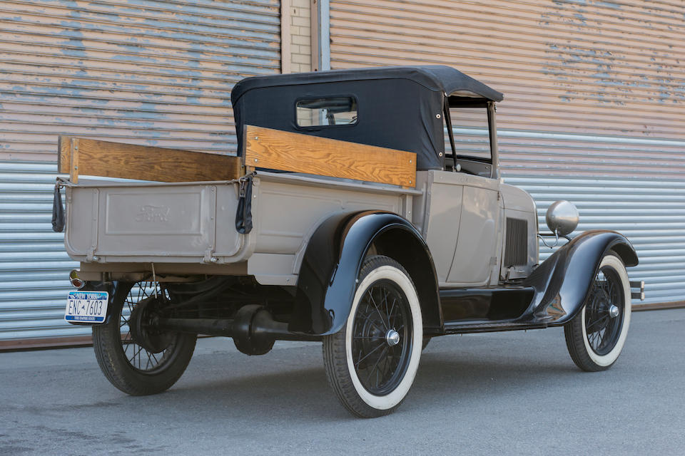 <b>1929 Ford Model A Roadster Pickup  </b><br />Engine no. CA112717