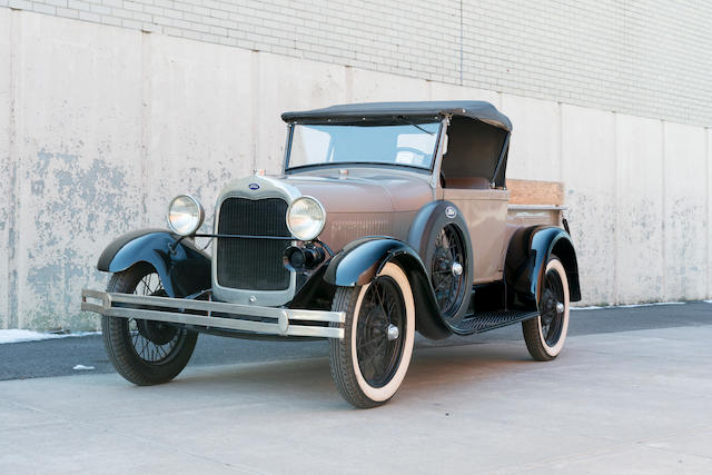 <b>1929 Ford Model A Roadster Pickup  </b><br />Engine no. CA112717