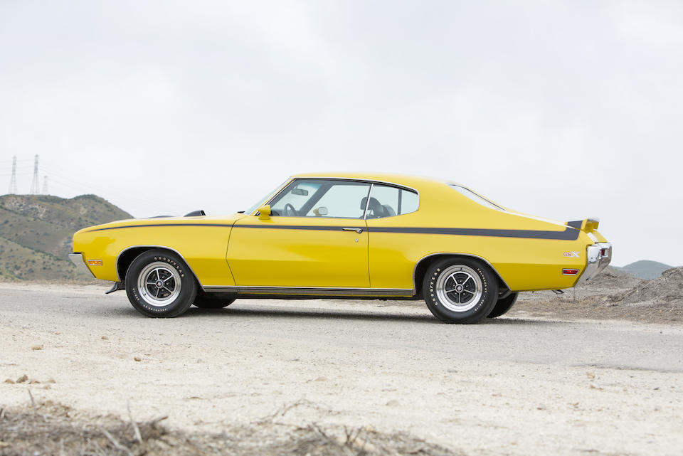 Offered from the Tony Hart Collection      ,1970 BUICK GSX STAGE I COUPE  Chassis no. 446370H272905