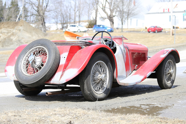 1938 Jaguar SS100 2½ Liter Roadster  Chassis no. 49049 Engine no. T 9528 (see text) image 20