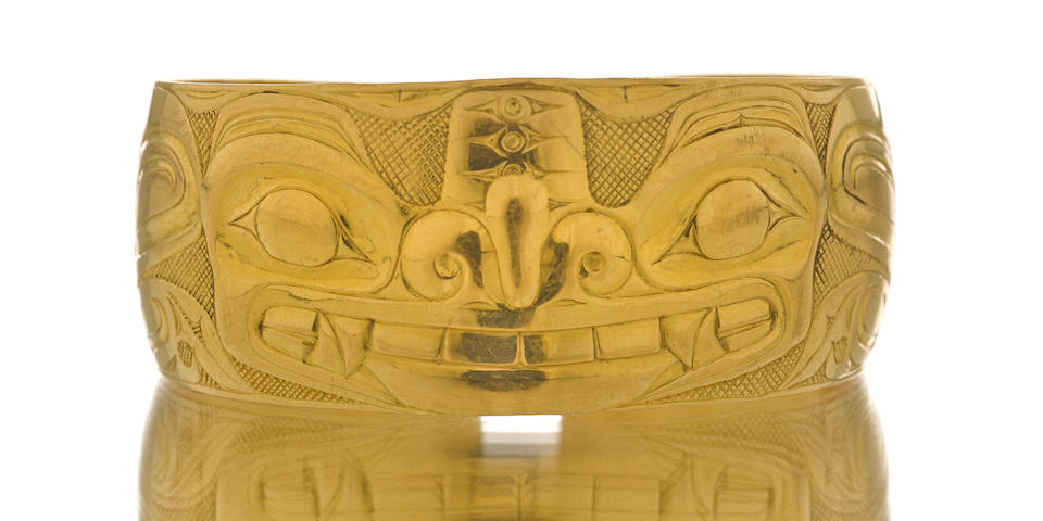 A Haida gold bracelet