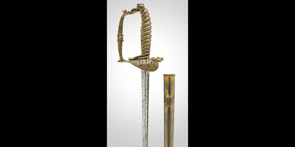 A rare U.S. Model 1840 Engineer's sword