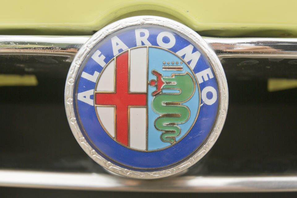 1973 ALFA ROMEO 2000 SPIDER VELOCE  Chassis no. AR3041888