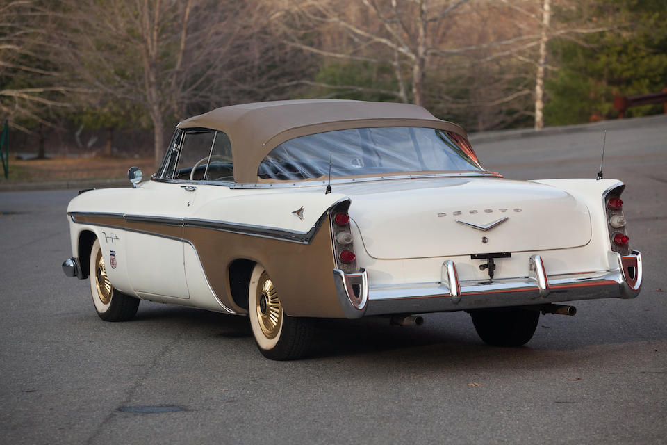 <b>1956 DeSoto Fireflite Indianapolis Pacesetter Convertible  </b><br />Chassis no. 50383118 <br />Engine no. S2420602