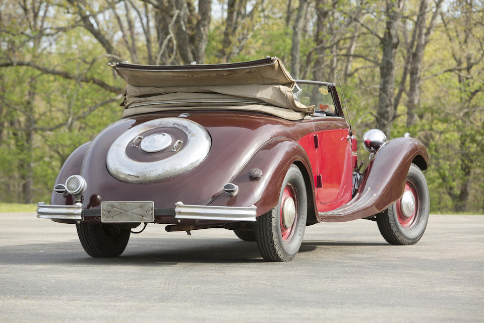 <b>1938 Mercedes-Benz 320 Long Wheelbase Kombination Roadster  </b><br />Chassis no. 408153 <br />Engine no. 408153