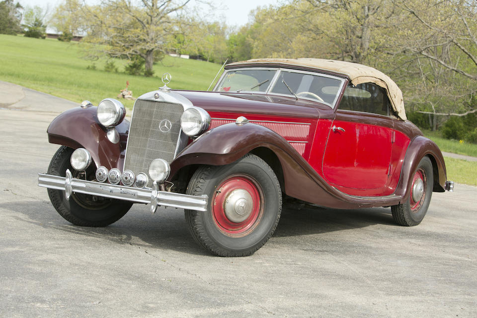<b>1938 Mercedes-Benz 320 Long Wheelbase Kombination Roadster  </b><br />Chassis no. 408153 <br />Engine no. 408153