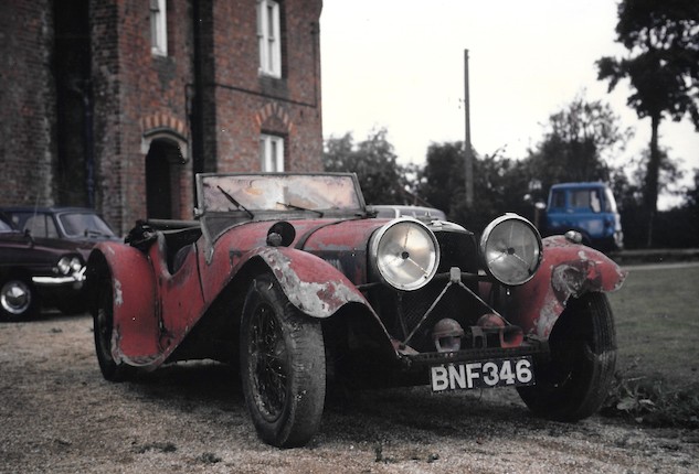 1935 SS90 Roadster  Chassis no. 249485 Engine no. 252444 - (see text) image 3