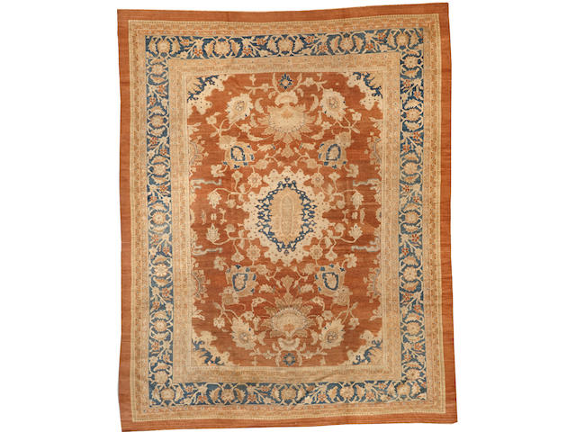 A Sultanabad carpet Central Persia size approximately 10ft. 7in. x 13ft. 8in.
