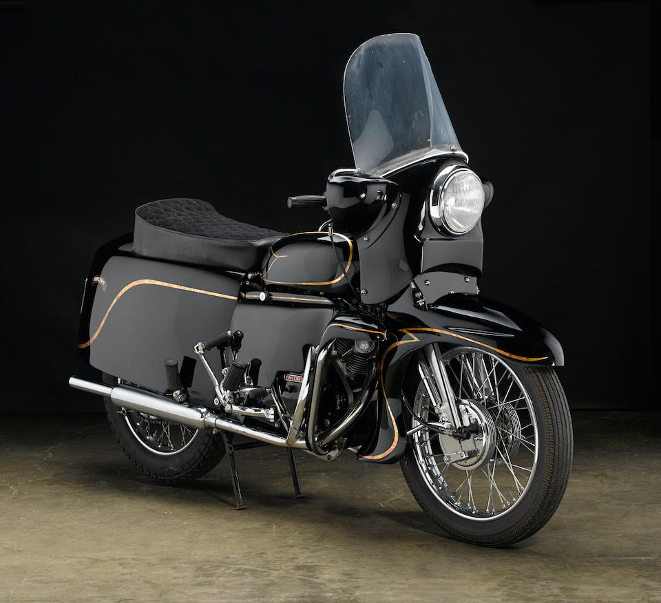 One-owner machine from new,1955 Vincent Series D Black Prince Frame no. RD12511BF Engine no. F10ABZB10611