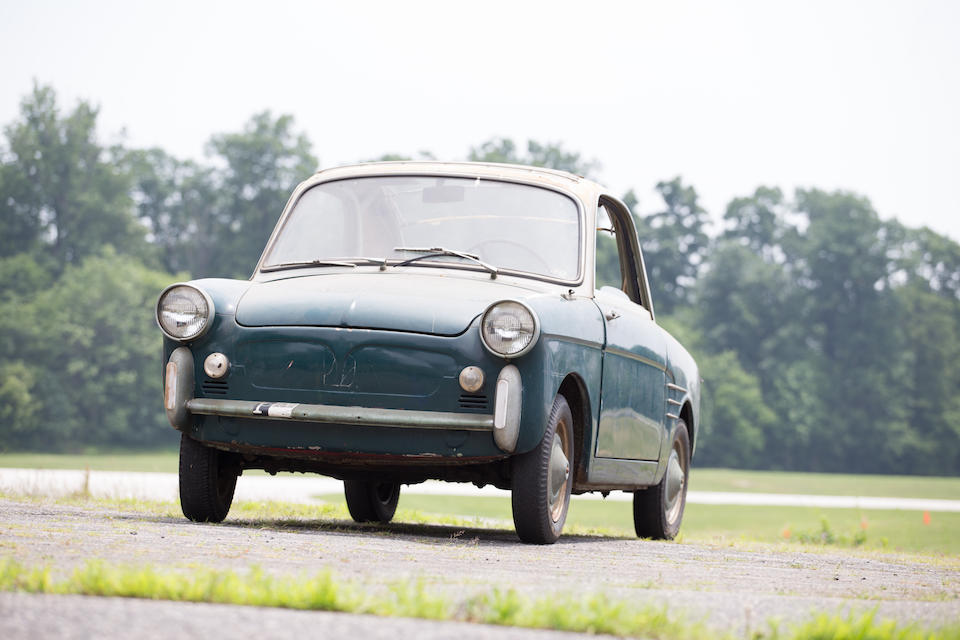 <B>1959 Autobianchi Bianchina First Series Transformable Coup&#233;</B><BR />Chassis no. 110B*017491<BR />Engine no. 110.000*095998*