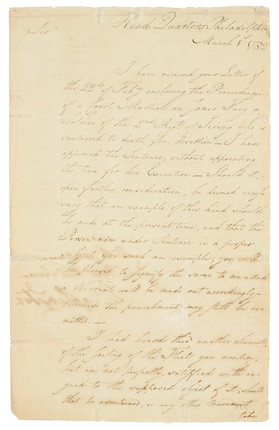 WASHINGTON, GEORGE. 1732-1799. Letter Signed (Go Washington), image 2