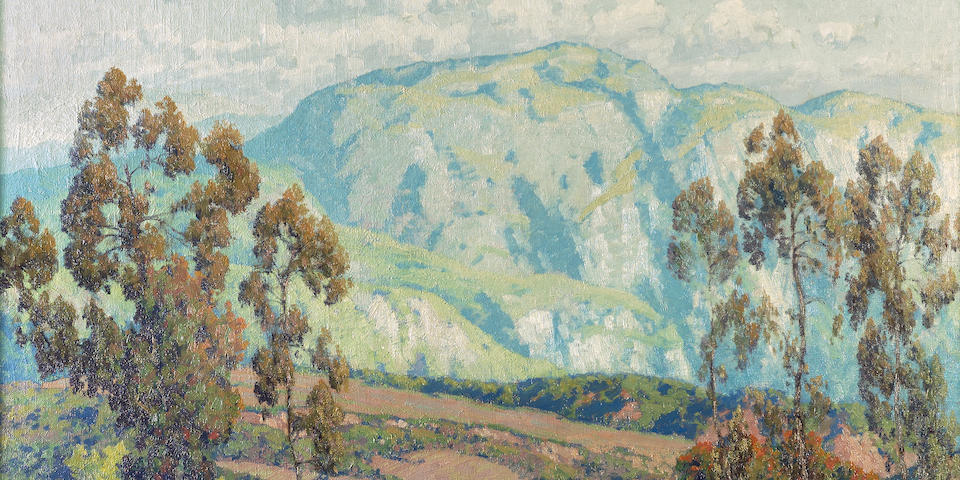 Maurice Braun (American, 1877-1941) Oh colorful California!  35 3/4 x 41 1/2in (overall: 42 x 47 1/2in)