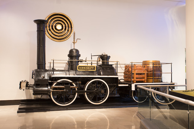 Used under both Union and Confederate forces during the Civil War and believed to be the oldest Southern locomotive in existencec.1835  Brathwaite and Ericson Mississippi Locomotive image 1