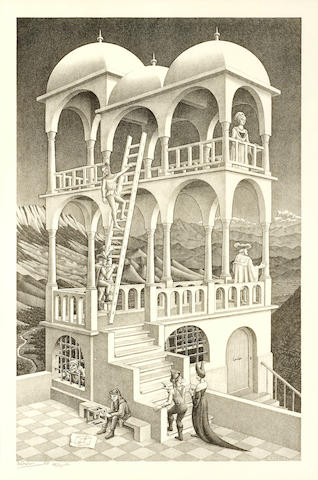 Maurits Cornelis Escher (1898-1972); Belvedere;