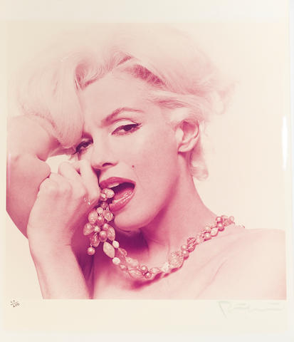 A Bert Stern photograph of Marilyn Monroe