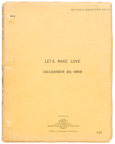A revised final screenplay of Let's Make Love