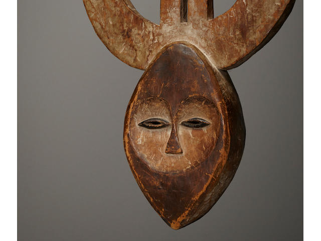 Fine and Rare Kwele Mask, Gabon