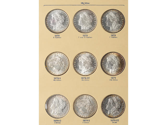 Library of Coins 3 Volume Liberty Head Silver Dollars Set, volumes 23-25
