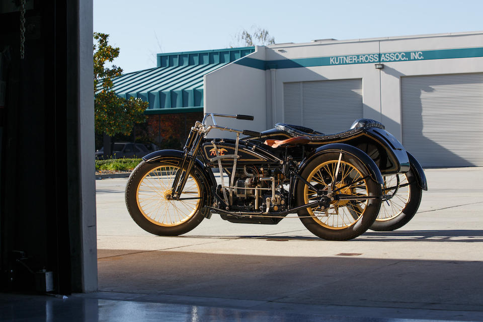 Offered From The Larry Bowman Collection,1922 Ace with FLXI Observer Sidecar Frame no. 21336 Engine no. B4375