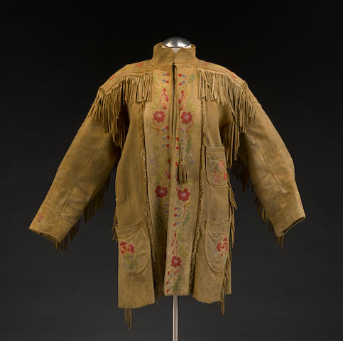Bonhams : A Cree embroidered jacket