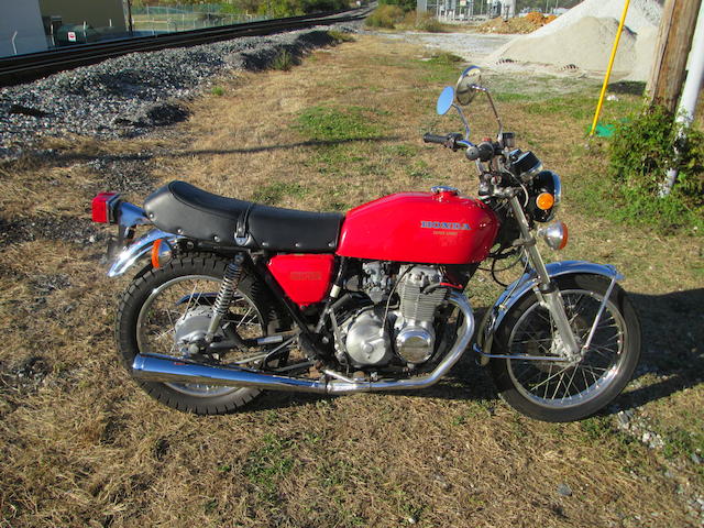 1975 Honda CB400F Super Sport  Frame no. CB400F1034312 Engine no. CB400FE1034389