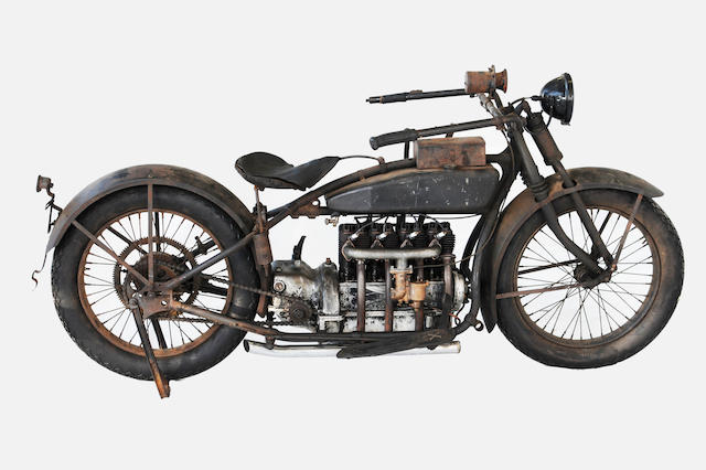 1924 Henderson De Luxe Engine no. D11907A