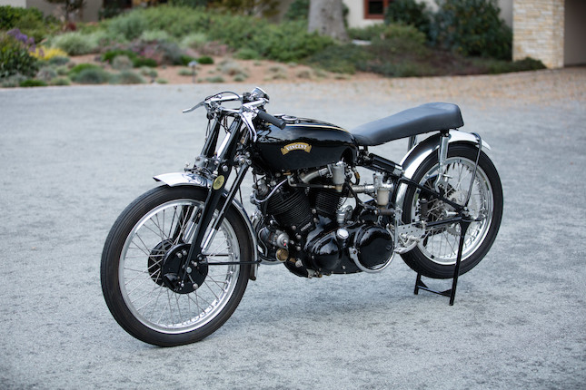 The Ex-Ed LaBelle road racer and drag bike,1952 Vincent Black Shadow Special  Frame no. RC10120B  Engine no. F10AB/1B/8220 image 25