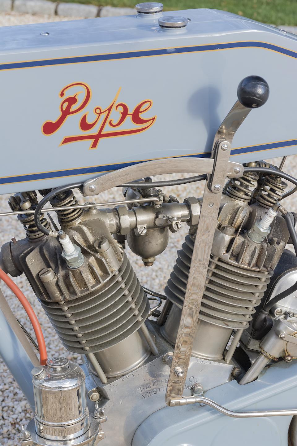 The Ex-Bud Ekins,1913 Pope 61ci Model L Twin Engine no. 9011029