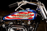 Thumbnail of Film used, built by Bud Ekins for the movie 'Viva Knievel',1976 Harley-Davidson XL1000 Evel Knievel Custom image 10