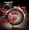 Thumbnail of Rare 'one-of-one' Black Shadow variant in Chinese Red, confirmed by the Vincent Owner's Club,1951 Vincent Series C 'Red' White ShadowUpper and Rear Frame no. RC8047A Engine no. F10/1A/6147 image 5