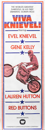 Film used, built by Bud Ekins for the movie 'Viva Knievel',1976 Harley-Davidson XL1000 Evel Knievel Custom image 7