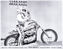 Thumbnail of Film used, built by Bud Ekins for the movie 'Viva Knievel',1976 Harley-Davidson XL1000 Evel Knievel Custom image 5