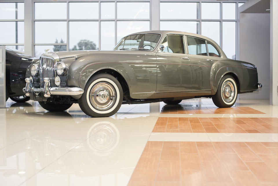 One of just 54 factory delivered left hand drive examples1962 BENTLEY S2 CONTINENTAL FLYING SPUR