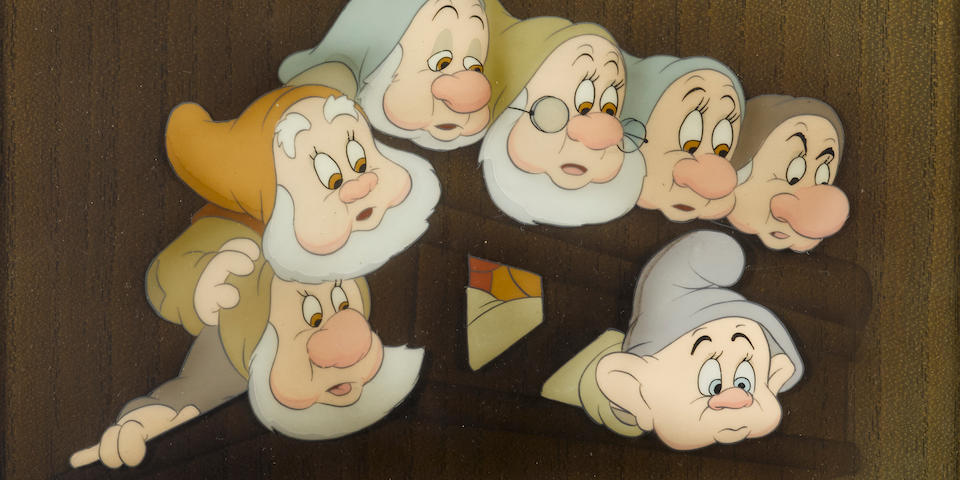 A celluloid from Snow White and the Seven Dwarfs