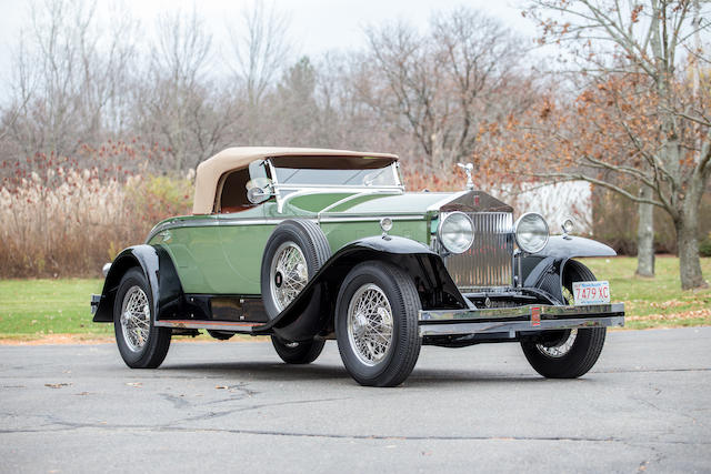 <B>1930 ROLLS-ROYCE PHANTOM I YORK ROADSTER<BR />Coachwork by Coachwork In the style of Brewster & Co.<br /></B><BR />Chassis no. S111FR<BR />Engine no. 21118