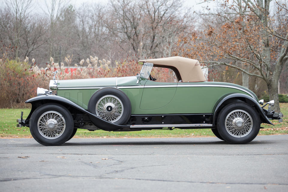 <B>1930 ROLLS-ROYCE PHANTOM I YORK ROADSTER<BR />Coachwork by Coachwork In the style of Brewster & Co.<br /></B><BR />Chassis no. S111FR<BR />Engine no. 21118