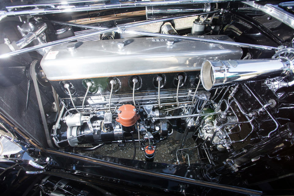 <i>Delivered new to Embiricos</i><BR /><B>1937 MERCEDES-BENZ  540K CABRIOLET A<BR />Coachwork by Sindelfingen<br /></B><BR />Chassis no. 154083<BR />Engine no. 154083