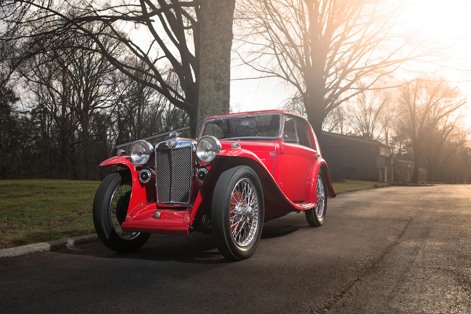 <B>1935 MG PA AIRLINE COUPE<BR />Coachwork by Carbodies<br /></B><BR />Chassis no. PA0835<BR />Engine no. 770A135P