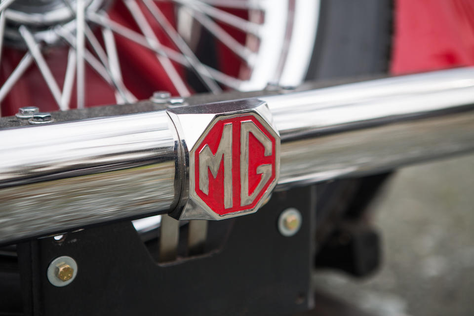 <B>1949 MG TC MIDGET<br /></B><BR />Chassis no. TC/9064/EXU<BR />Engine no. XPAG/9764