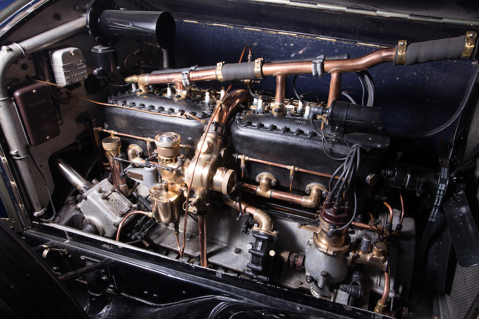 <B>1924 ROLLS-ROYCE 40/50HP SILVER GHOST PALL MALL TOURER<BR />Coachwork by Rolls-Royce Custom Coachworks<br /></B><BR />Chassis no. 404 MF <BR />Engine no. 22043