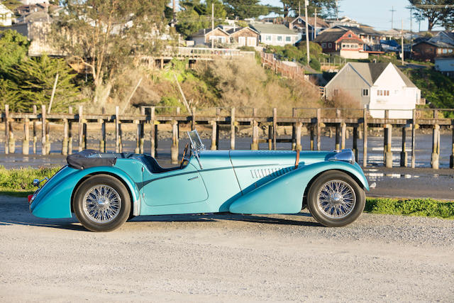 <i>Delivered new to New York</i><BR /><B>1937 BUGATTI  TYPE 57SC SPORTS TOURER<BR />Coachwork by Vanden Plas<br /></B><BR />Chassis no. 57541<BR />Engine no. 29S &#8211; See text